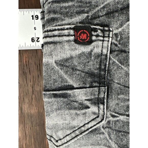 MECCA Stretch Fit Jeans Denim Pants Fashion Style Gray Black Kids Youth Boys 16 - Picture 2 of 7